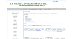 Desktop Screenshot of la-tierra.net